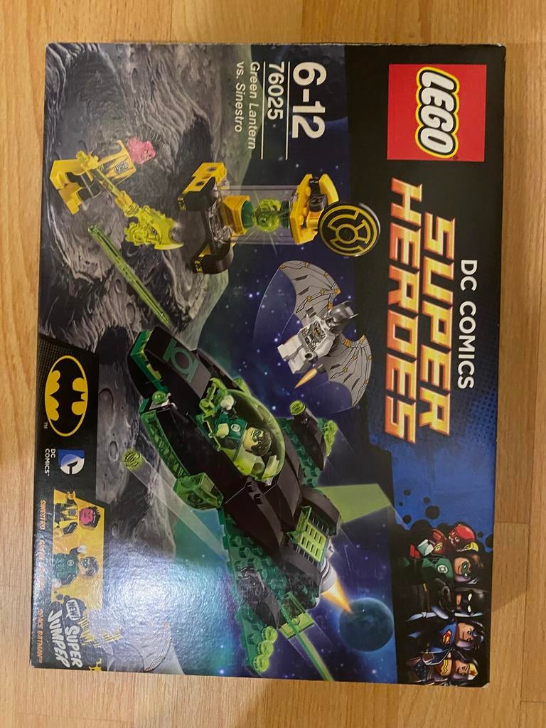 Lego 76025 Green lantern vs. Sinestro, Ophalen, Lego, Zo goed als nieuw, Compleet