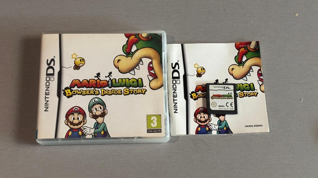 Mario & Luigi Bowser’s Inside Story – Nintendo DS (CIB), Consoles de jeu & Jeux vidéo, Jeux | Nintendo DS, 1 joueur, Enlèvement ou Envoi
