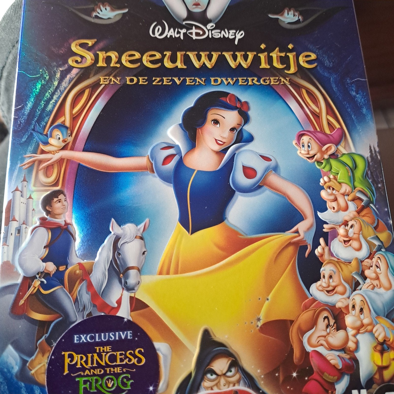 Disney sneeuwwitje 2disc edition in nieuwstaat 2eu, Enlèvement ou Envoi, Dessin animé, Néerlandais, Comme neuf