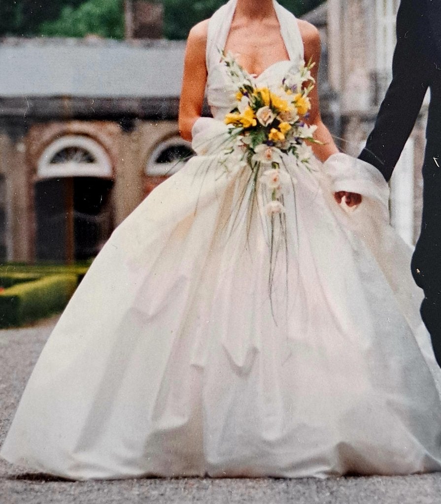 Robe de mariée Cymbeline Paris T.34 + jupon, Autres couleurs, Cymbeline, Porté, Enlèvement