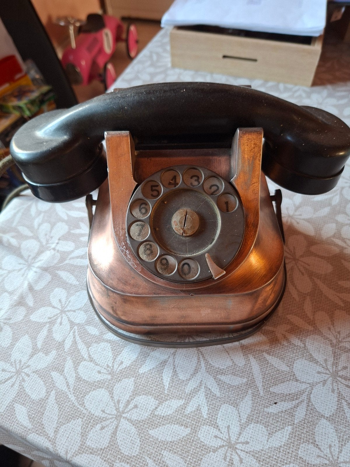 Téléphone vintage cuivre, Antiquités & Art, Antiquités | Bronze & Cuivre, Cuivre