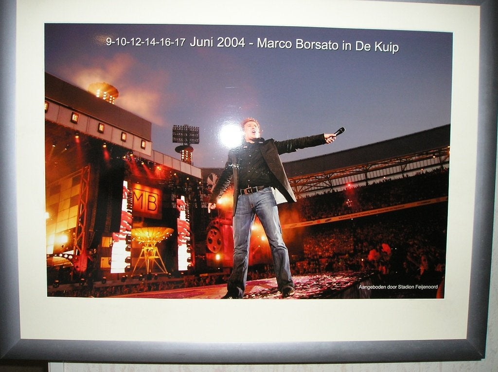 MARCO BORSATO in de KUIP 2004 Marco stond, Ophalen of Verzenden, Gebruikt