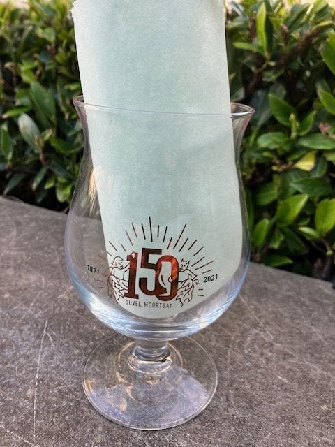 Duvel Glass « 150 ans de Duvel » Moortgat Breendonk, Enlèvement ou Envoi, Neuf, Verre à bière