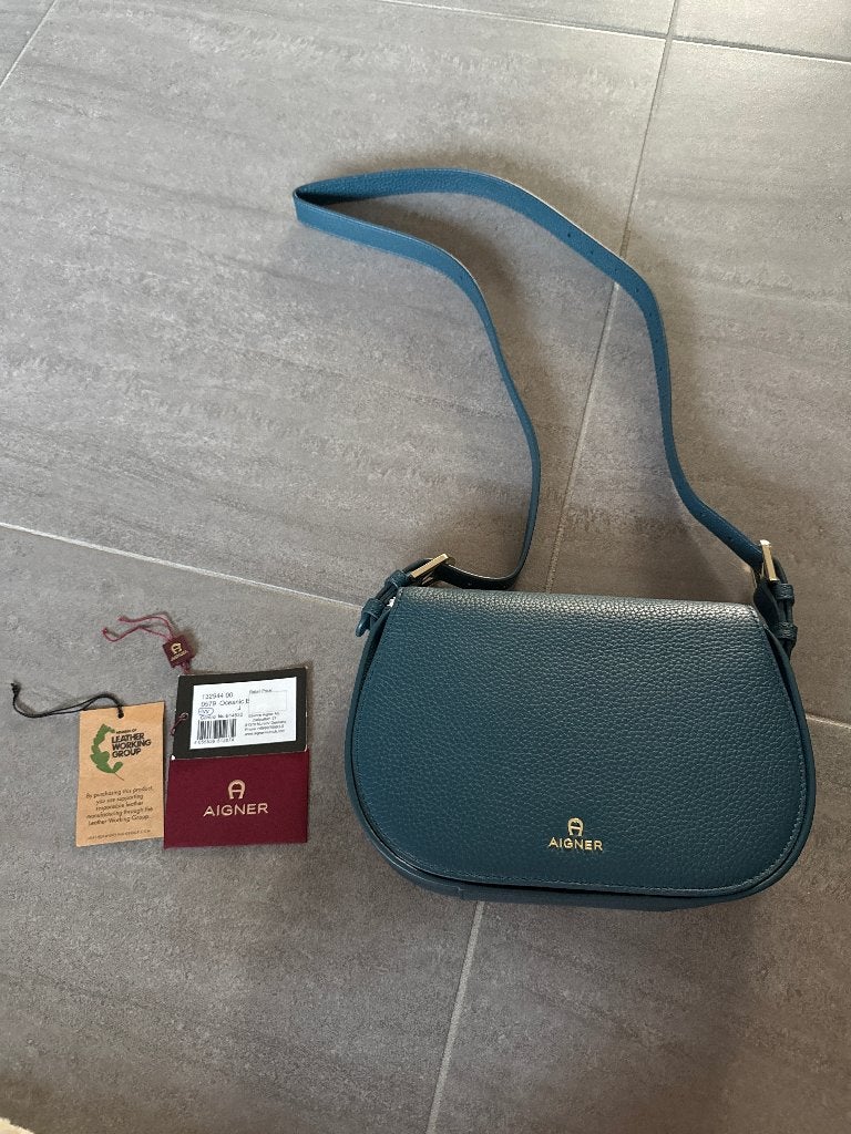 Handtas leder van het merk AIGNER, Ophalen of Verzenden, Nieuw, Overige kleuren, Handtas