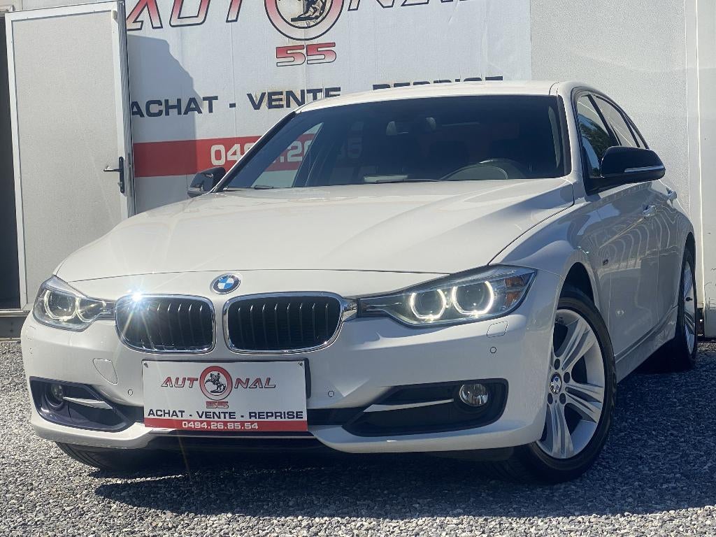 BMW 316 i 136CH SPORTLIJN**EURO 6B**XENON LED**GPS*PDC*CLIM, Auto's, Euro 6, 4 cilinders, Wit, Bedrijf