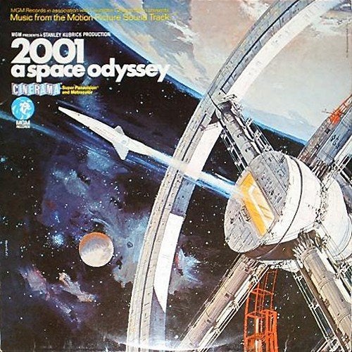 LP/ 2001 : L'ODYSSÉE DE L'ESPACE, CD & DVD, Enlèvement, Comme neuf, 12 pouces, LP
