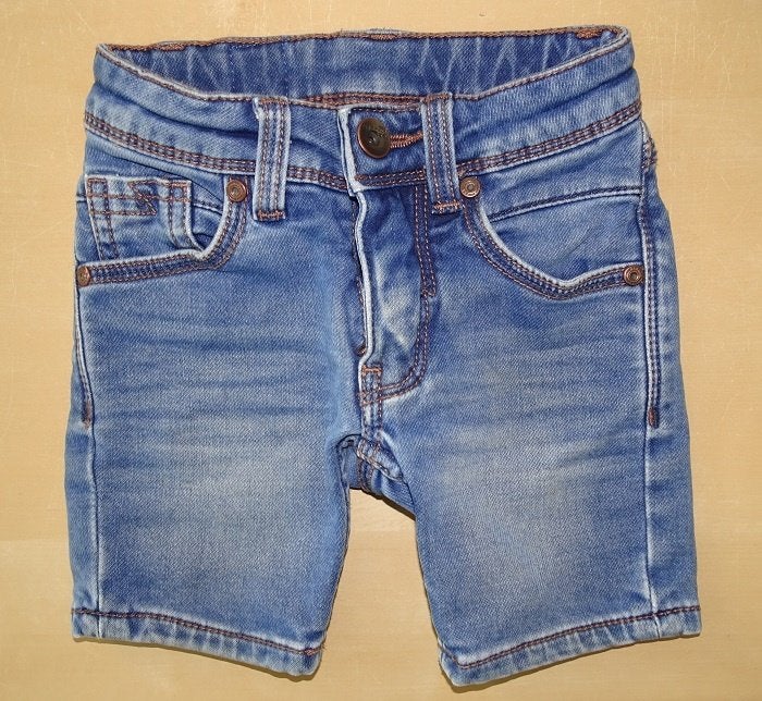 Blauwe jeansshort slim fit JBC, maat 98, Kinderen en Baby's, Kinderkleding | Maat 98, Broek, Verzenden, Zo goed als nieuw, Someone