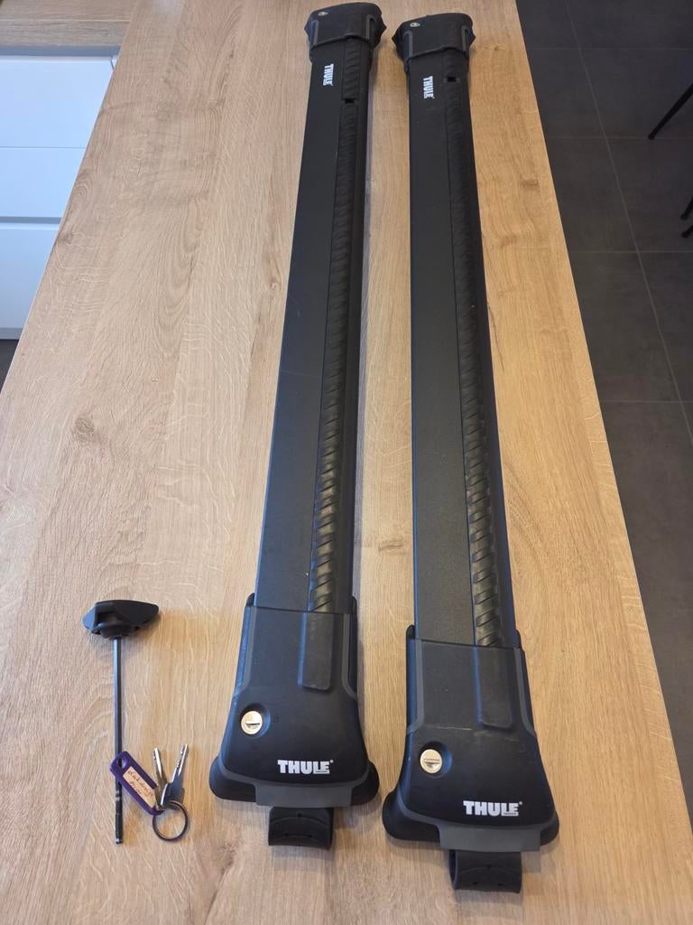 Thule 9581B wingbar dakdrager, Enlèvement