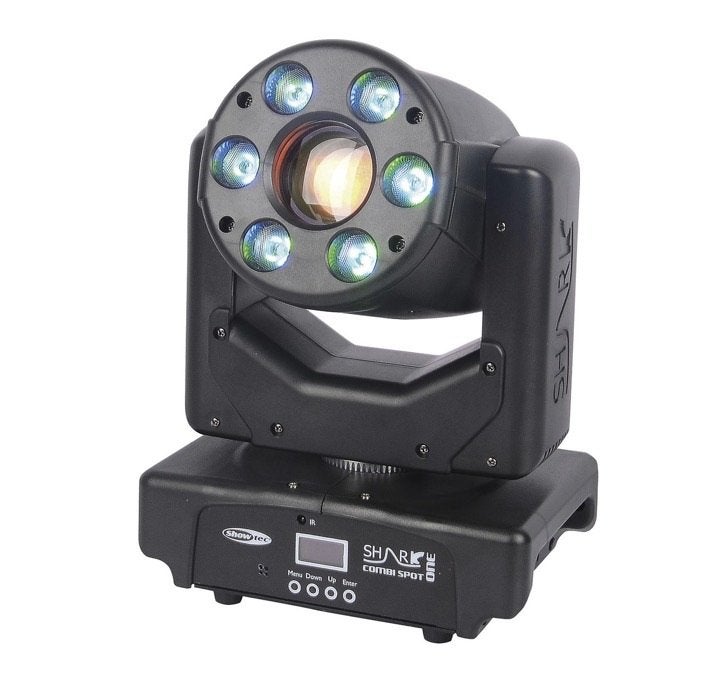 Showtech Shark Combi Spot One, Enlèvement, Utilisé, Lumières, Commande sonore