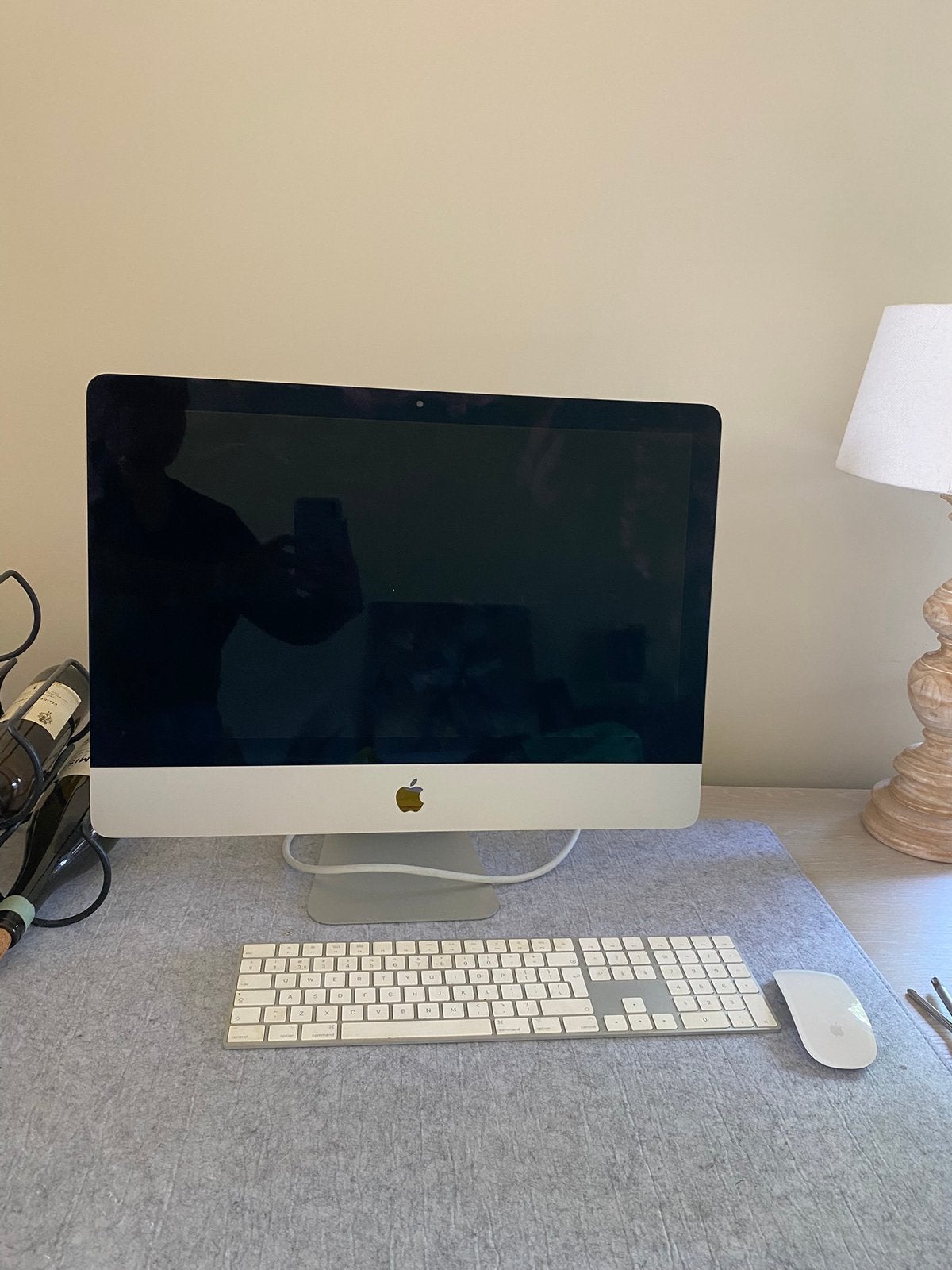 Computer iMac met draadloos toetsenbord en muis, Ophalen, Gebruikt, IMac