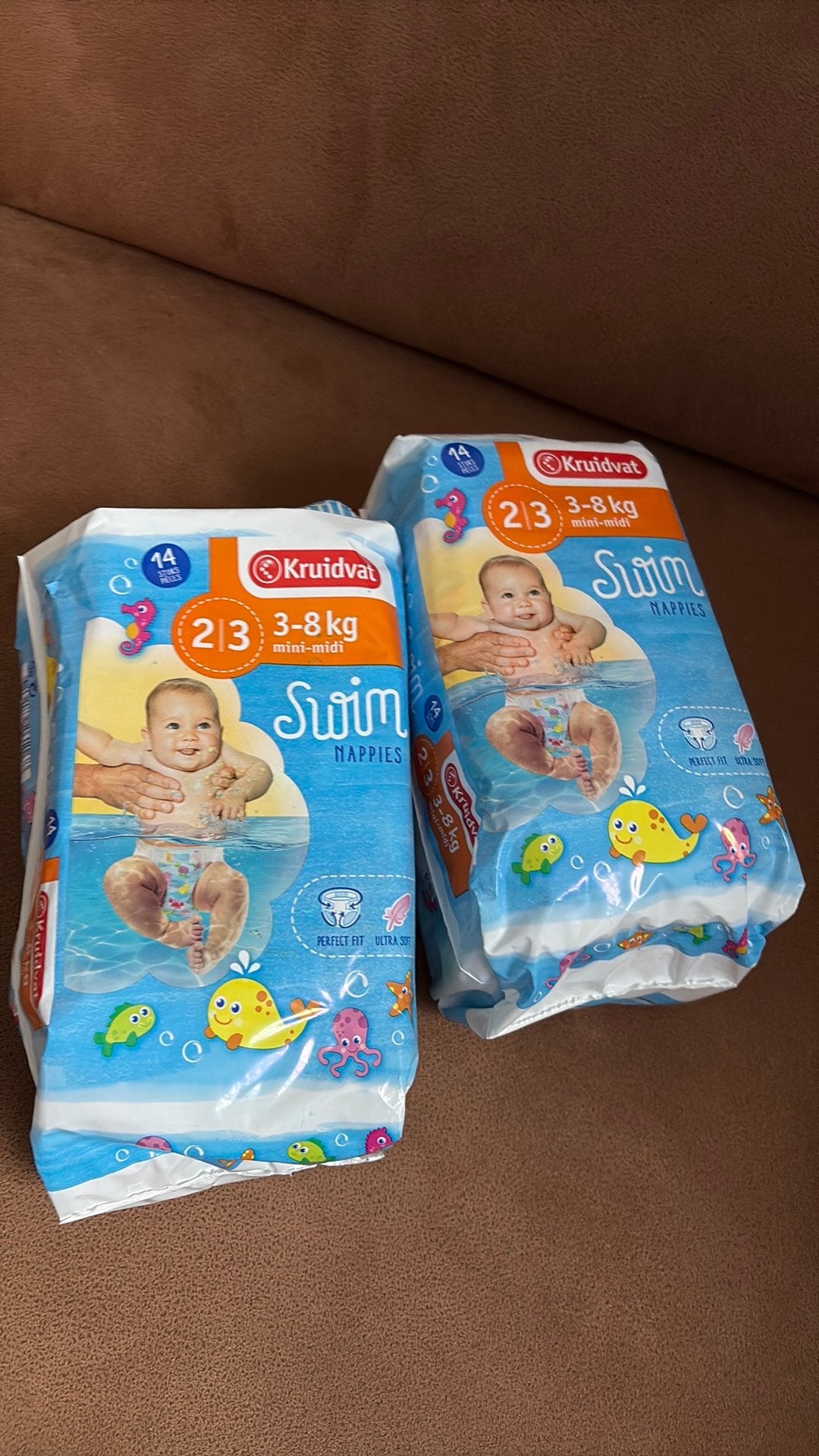 Zwempampers maat 2-3, Kinderen en Baby's, Babykleding | Baby-zwemkleding, Ophalen, Zo goed als nieuw