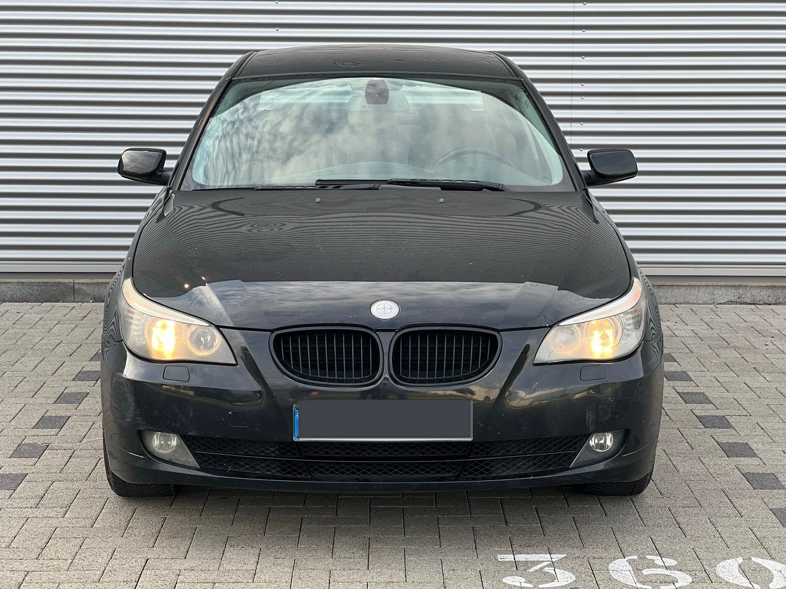 Bmw 520d e60 2009 facelift euro 5!!, Auto's, BMW, Navigatiesysteem, 4 cilinders, Zwart, Bruin