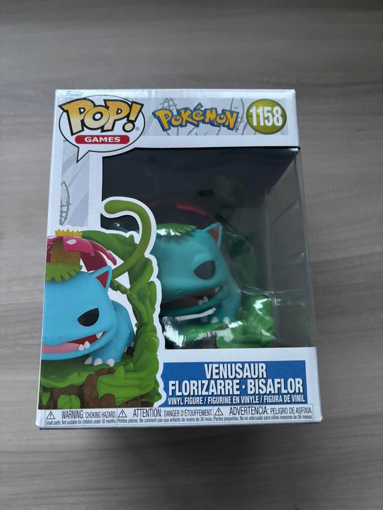 Funko Pop! Games Venusaur #1158 Deluxe Collection Display, Ophalen of Verzenden, Zo goed als nieuw