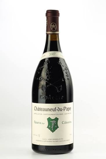 Henri Bonneau - Marie Beurrier - Réserve des célestin - TOUT, Neuf, Enlèvement ou Envoi, Pleine, Vin rouge