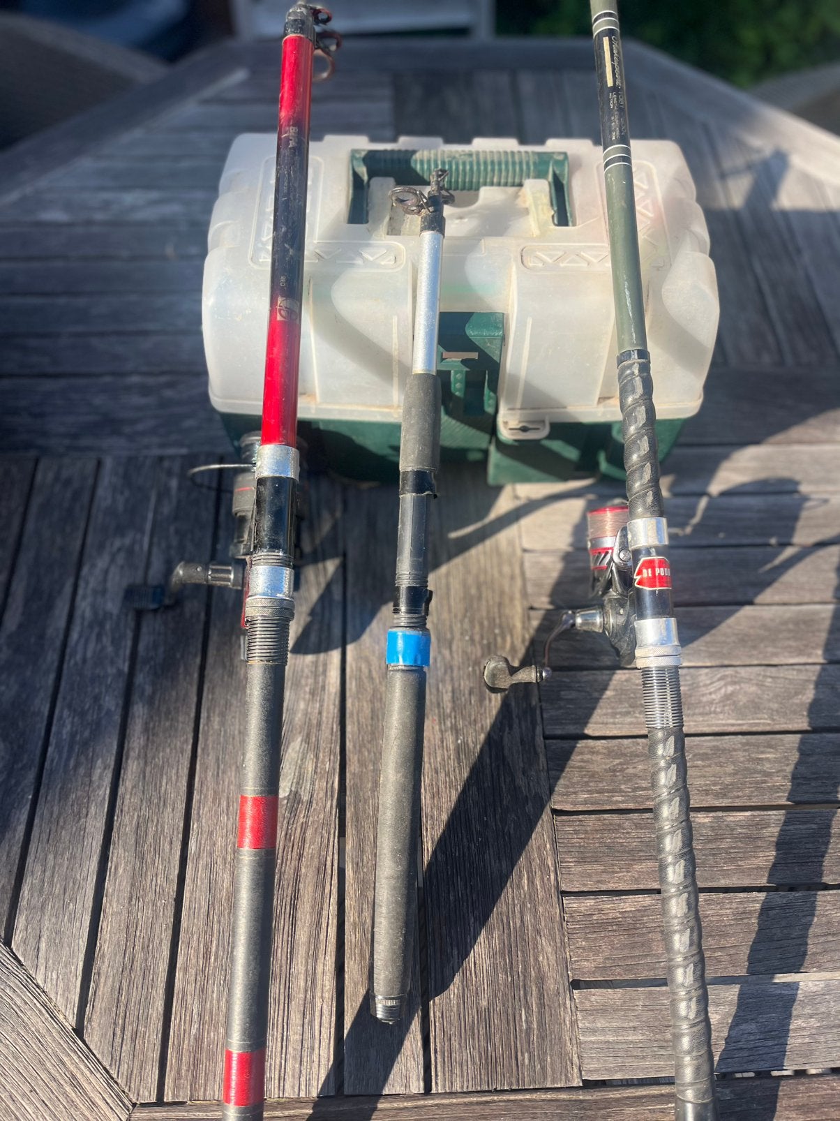 Étui Fortel+cannes à pêche pour Trout, Enlèvement, Utilisé