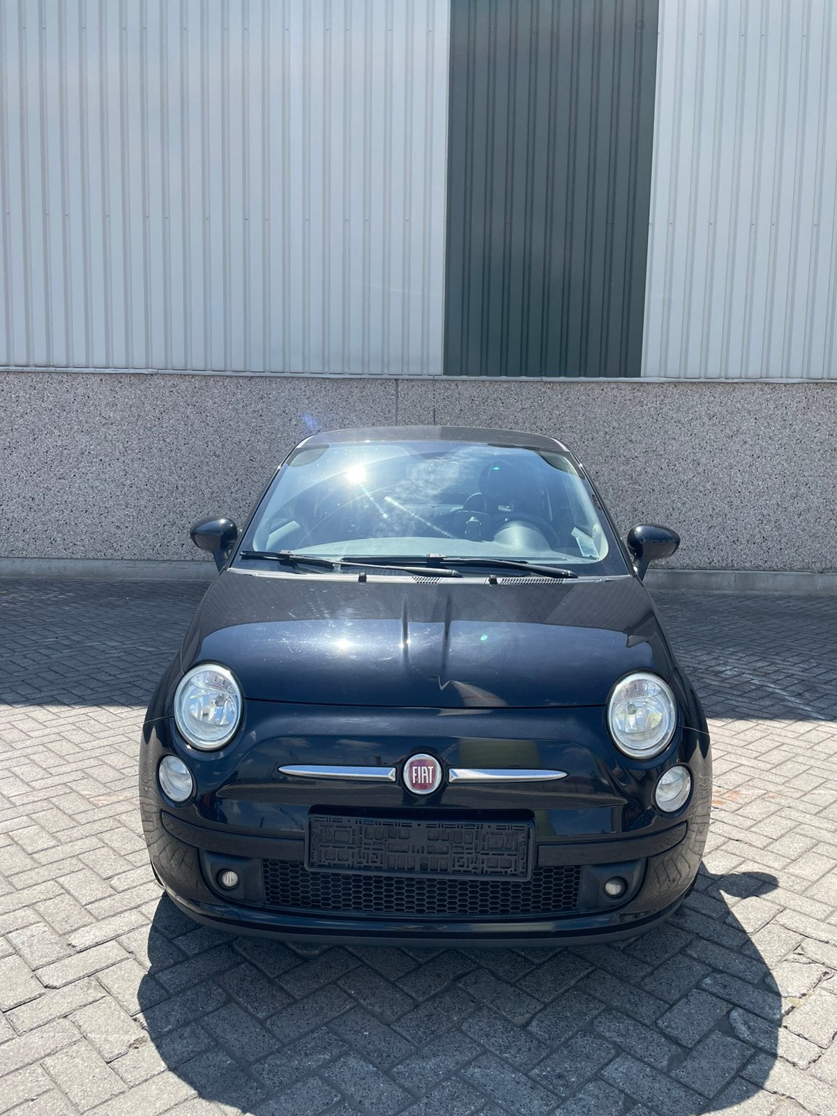 Fiat 500 1.2 Benzine | Automaat | Onderhoud, Auto's, Fiat, Automaat, Euro 5, Zwart, Bedrijf