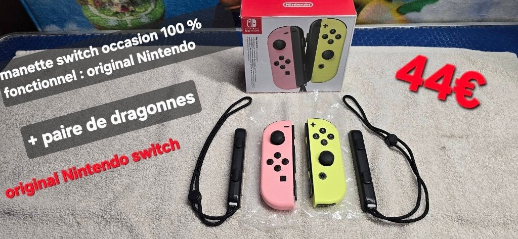 accessoires switch /switch2 :dock tv,manette,joycon,chargeur, Consoles de jeu & Jeux vidéo, Enlèvement ou Envoi, Comme neuf