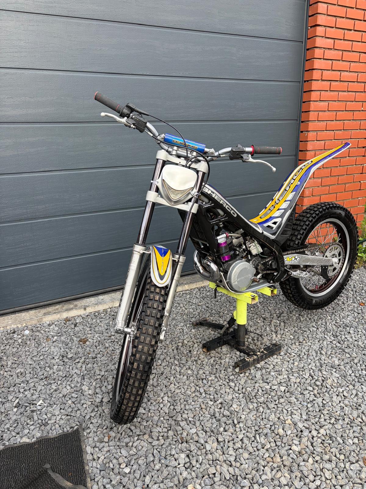 Trial sherco, Enlèvement, Comme neuf