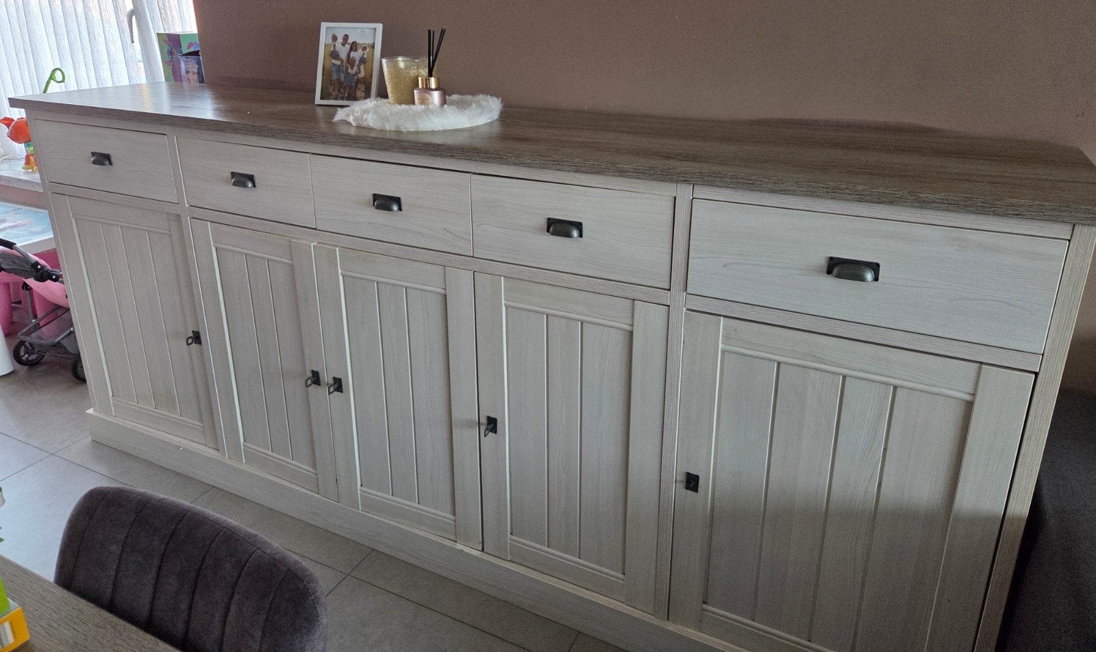 dressoir kast en eettafel york, Ophalen
