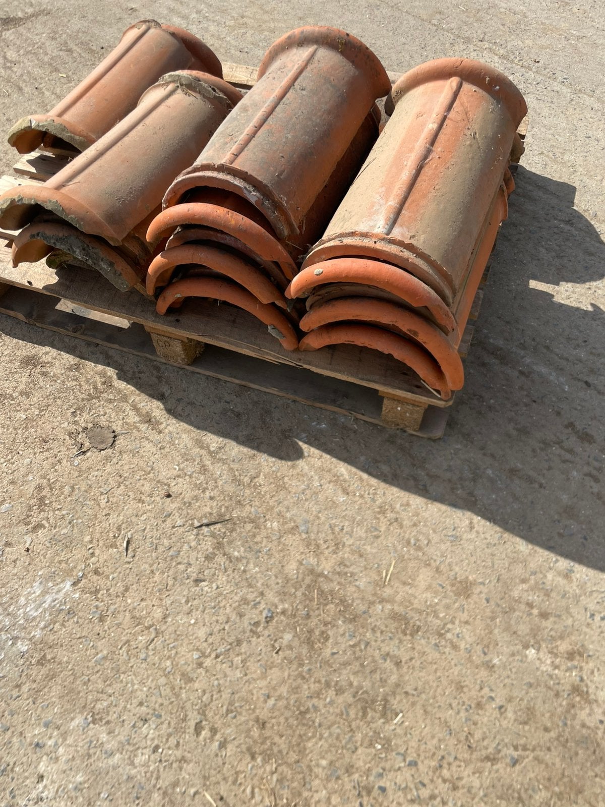 Tuiles de toit Nok, Bricolage & Construction, Enlèvement, Comme neuf, Tuiles