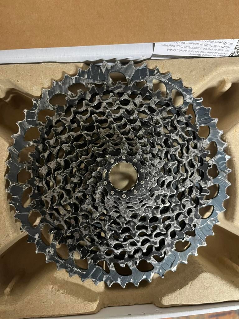 Sram Cassette 12 speed XG1275, Fietsen en Brommers, Gebruikt, Overige typen, Ophalen of Verzenden, Aluminium