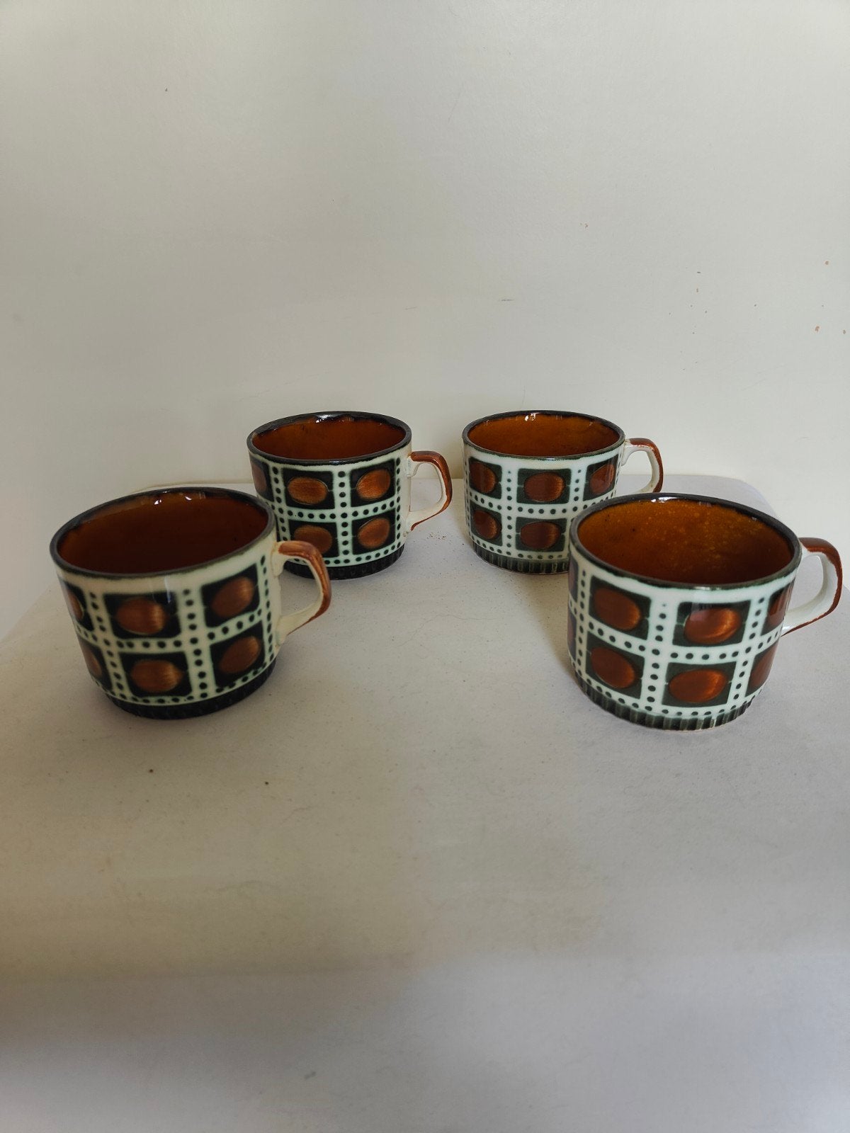 4 Boch Bernadette kopjes, Ophalen of Verzenden