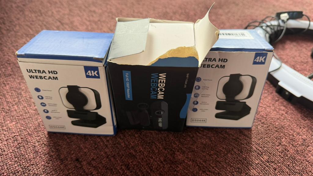 Streaming Setup Bundle – Webcam, Ring Light & Accessories, Audio, Tv en Foto, Fotocamera's Analoog, Zo goed als nieuw, Ophalen