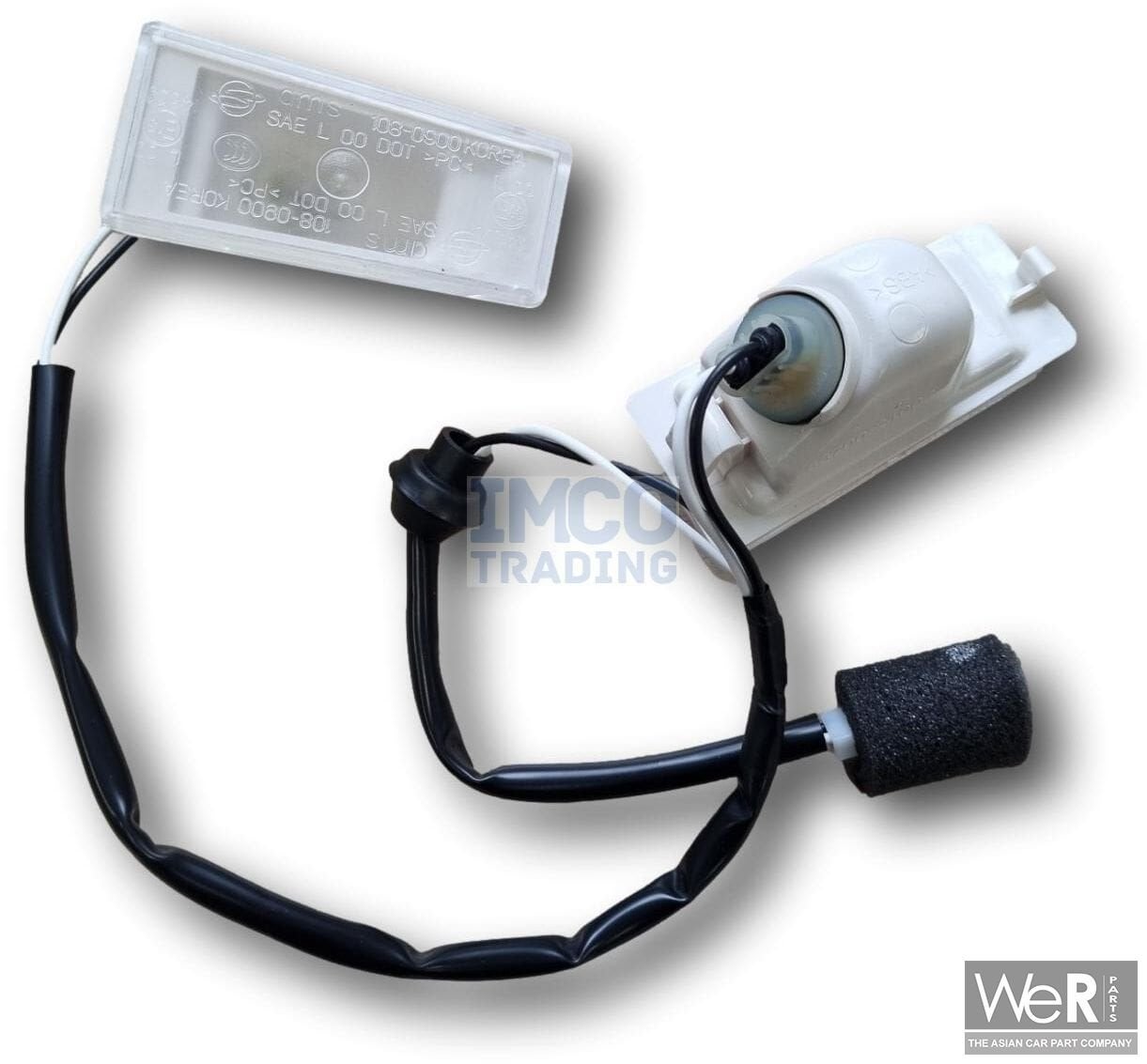 Éclairage de plaque d'immatriculation - SsangYong Rexton 200, Autos : Pièces & Accessoires, Neuf, Enlèvement ou Envoi, KGM Europe GmbH