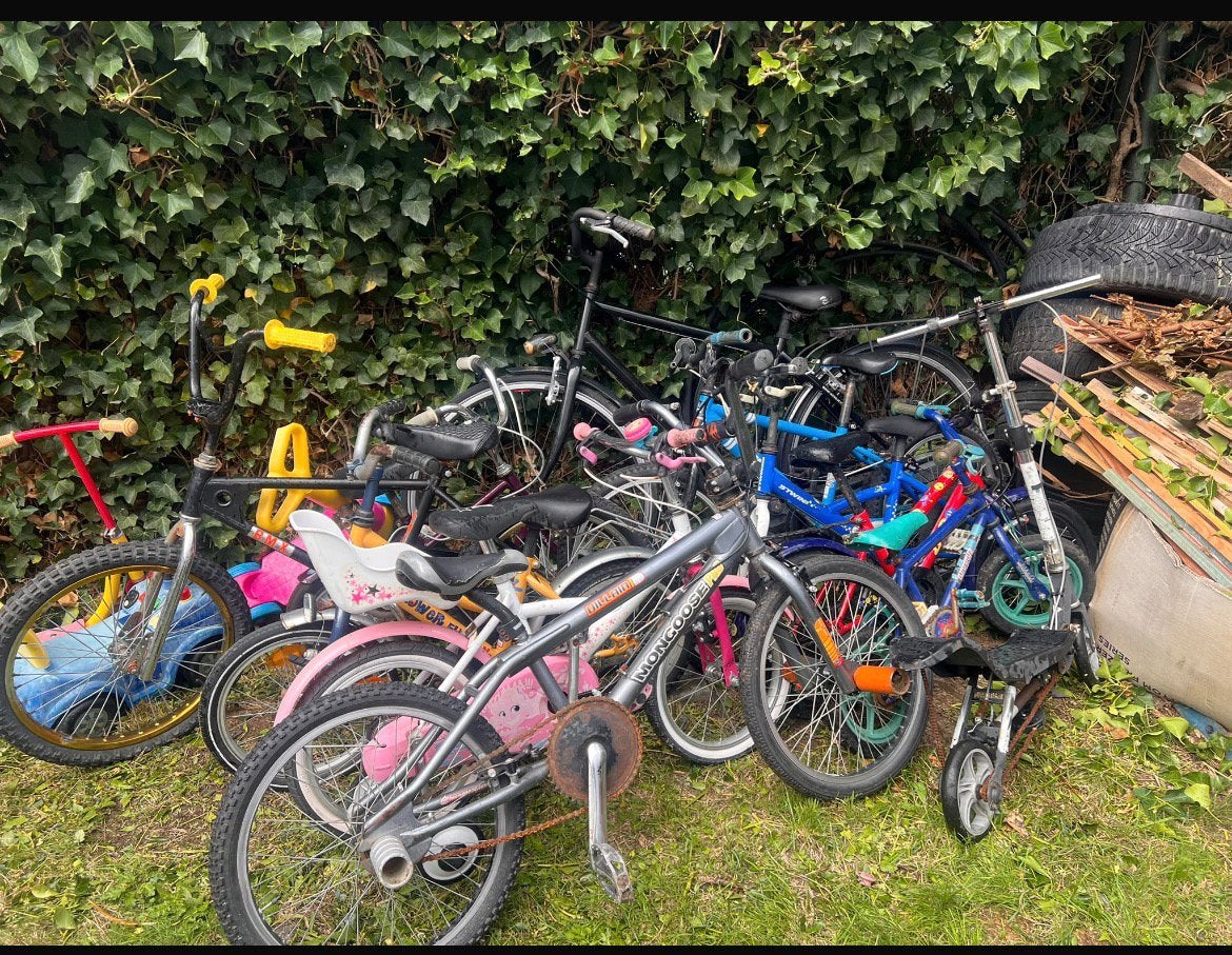 17 FIETSEN – ALLES SAMEN bieden, Fietsen en Brommers, Ophalen, Zo goed als nieuw