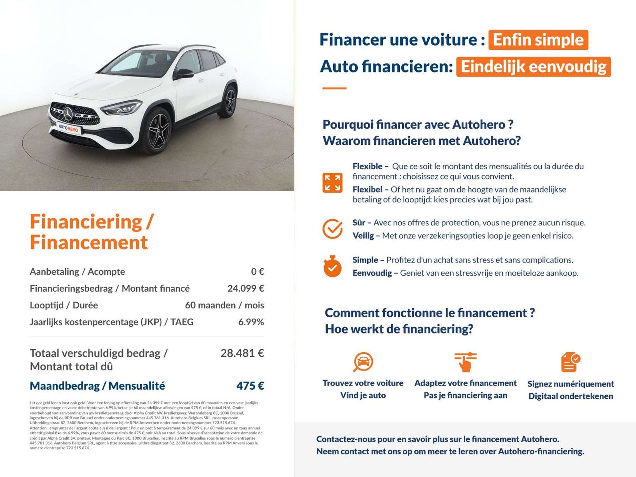 Mercedes-Benz GLA 250 GLA 250 4Matic AMG Line (bj 2021), Auto's, Automaat, Gebruikt, Euro 6, Lichtsensor