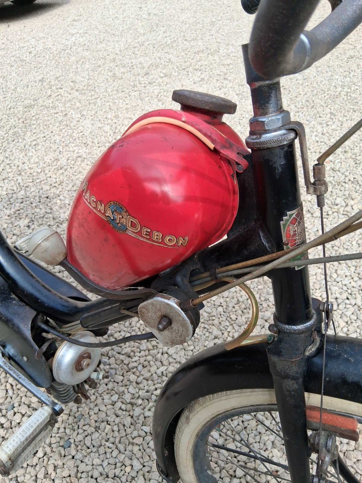 Monet-Goyon Oldtimer-bromfiets, Fietsen en Brommers, Ophalen