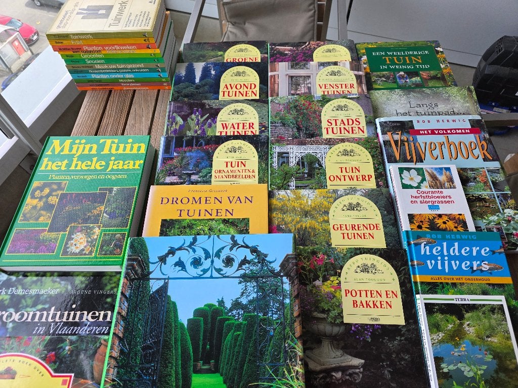 Tuin- en vijverboeken, Enlèvement, Potager