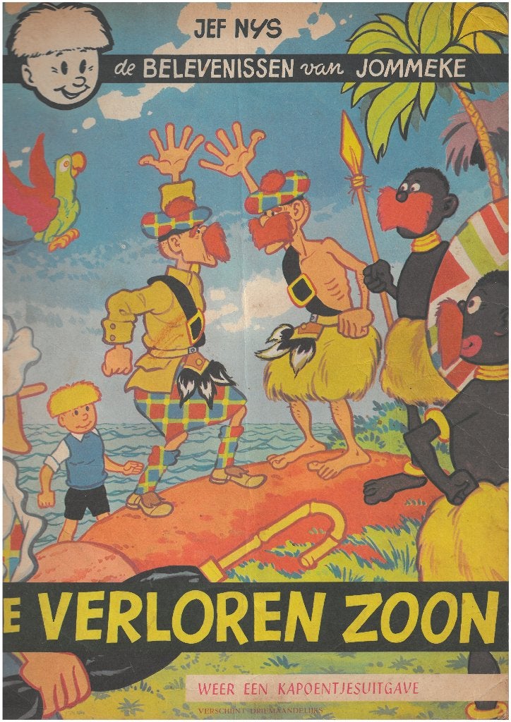 Jommeke - Kapoentjesuitgave - nr. 24 - De verloren zoon, Enlèvement ou Envoi, Une BD, Jef Nys., Utilisé