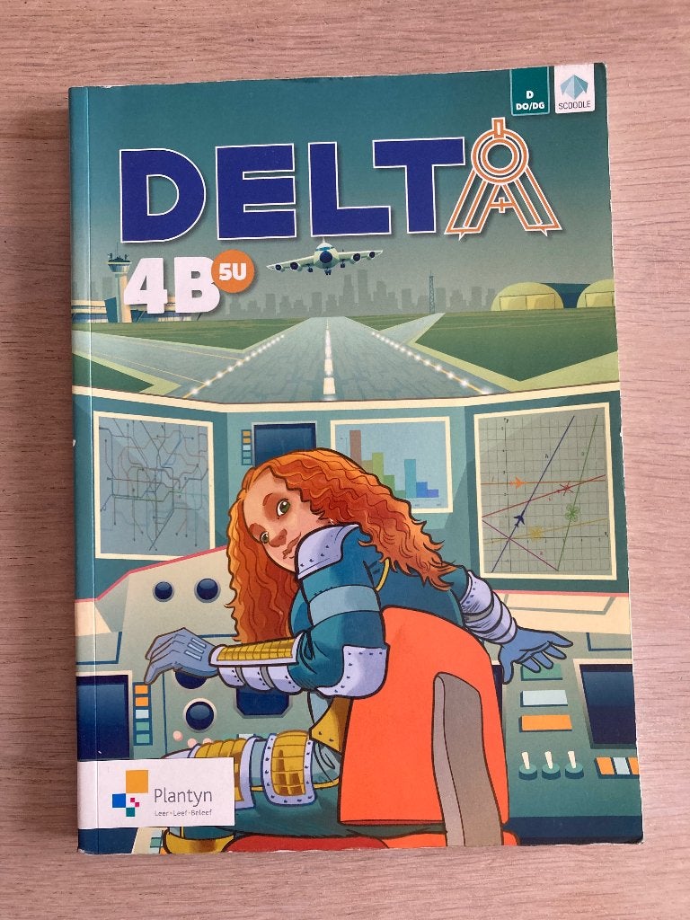 Wiskunde Delta 4B, Boeken, ASO, Wiskunde A, Diverse auteurs, Ophalen