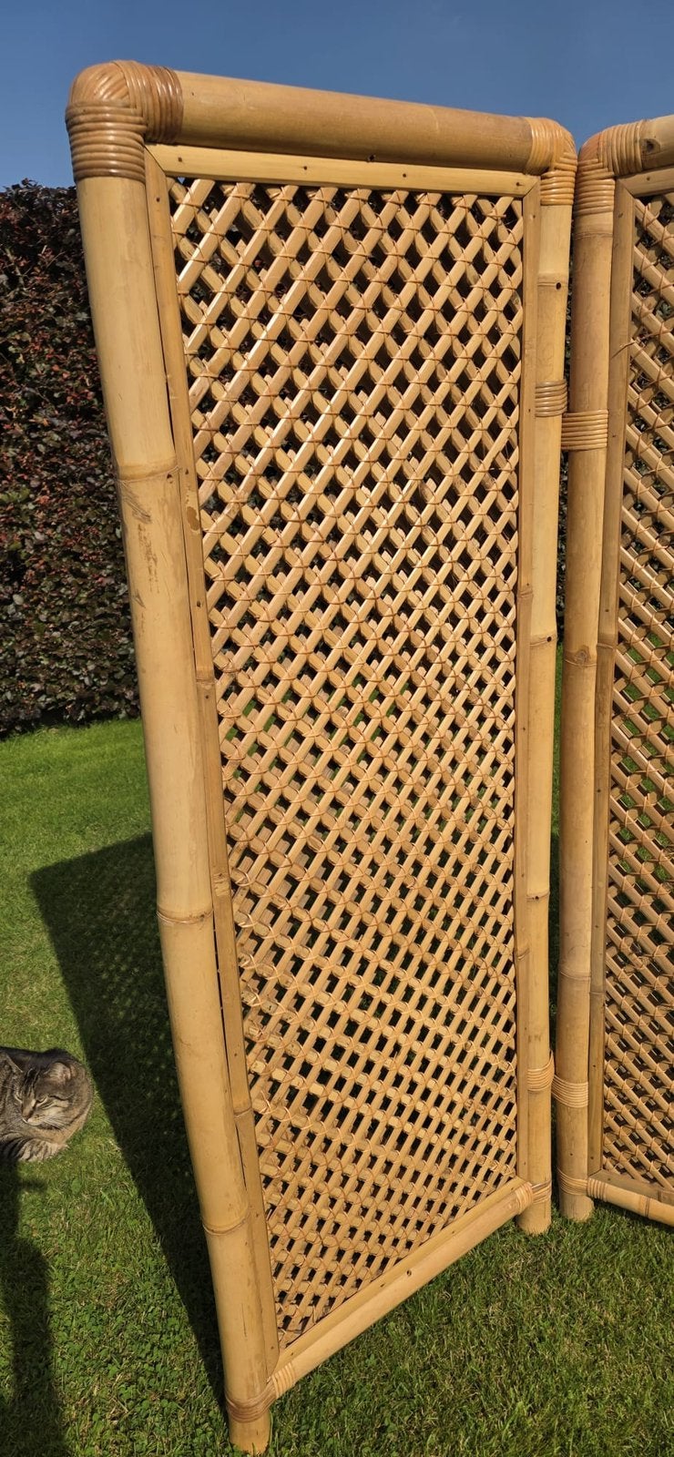 Bamboo kamerscherm, Huis en Inrichting, Woonaccessoires | Kamerschermen, Ophalen, Zo goed als nieuw
