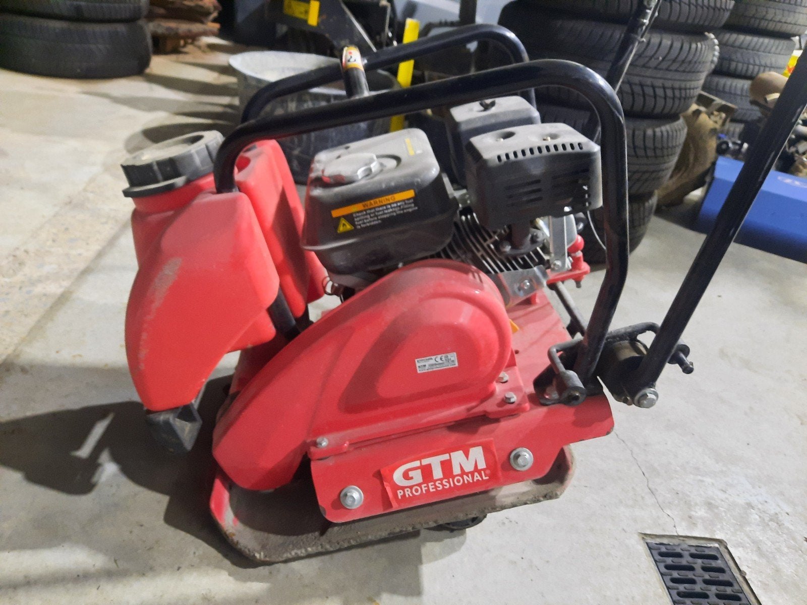 Plaque vibrante GTM Professional GTPC540L, Enlèvement