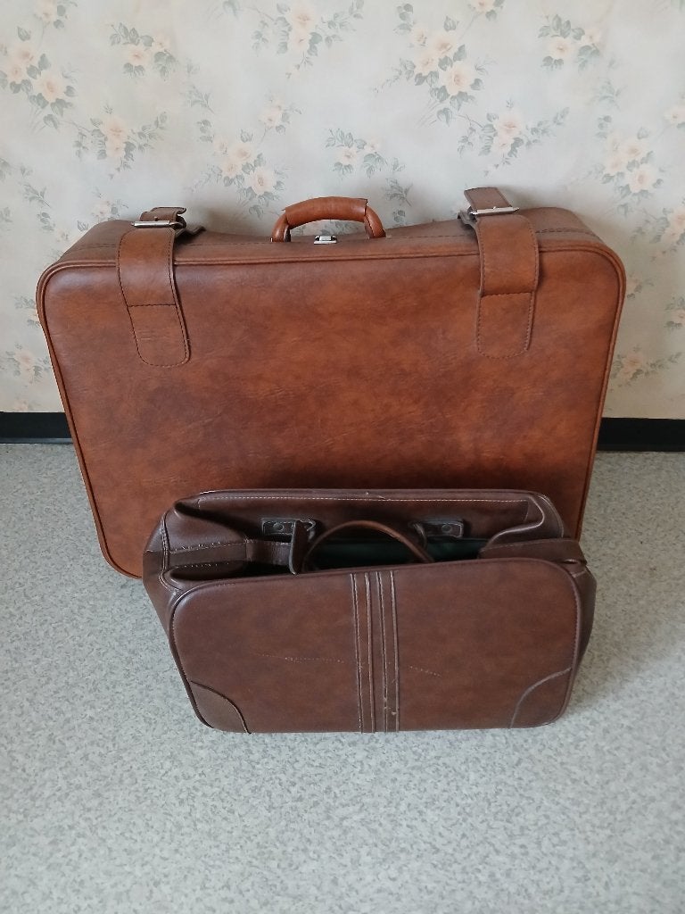 Koffer/valies, 35 à 55 cm, Brun, Enlèvement, Utilisé