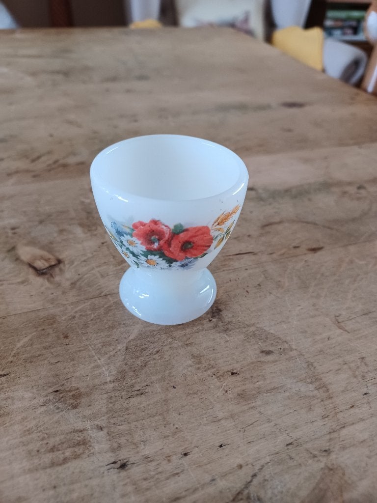 Arcopal fleur de champêtre eierdopje, Antiek en Kunst, Ophalen of Verzenden