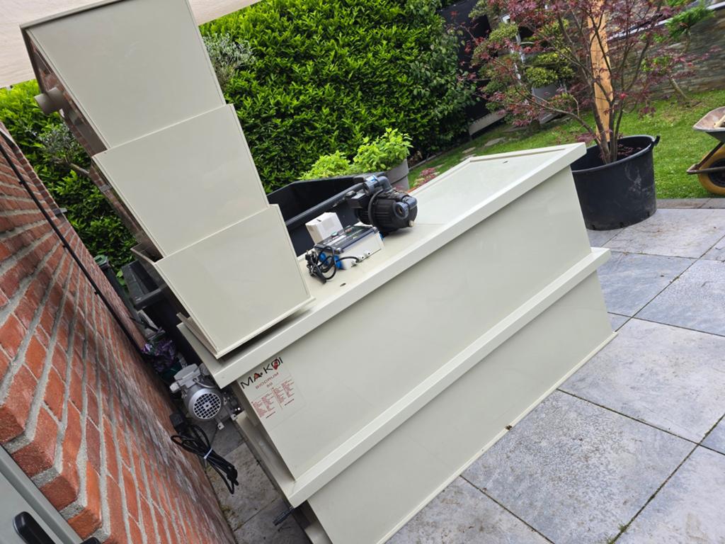 Filtre à tambour Makoi Biodrum 50, complet., Jardin & Terrasse, Accessoires pour étangs, Enlèvement
