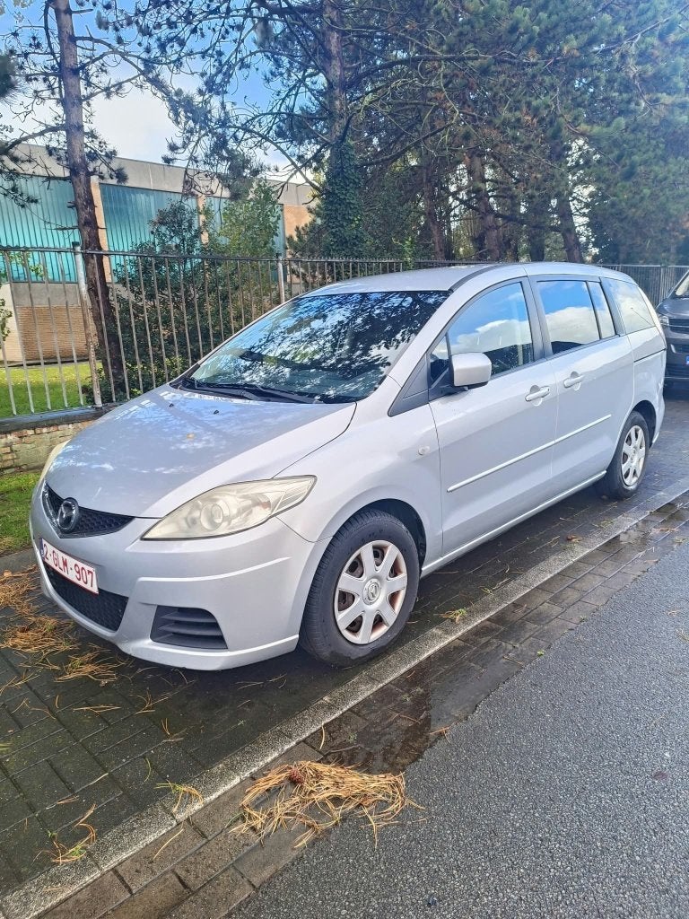 Mazda 5, Autos, Argent ou Gris, Achat, 7 places, Boîte manuelle