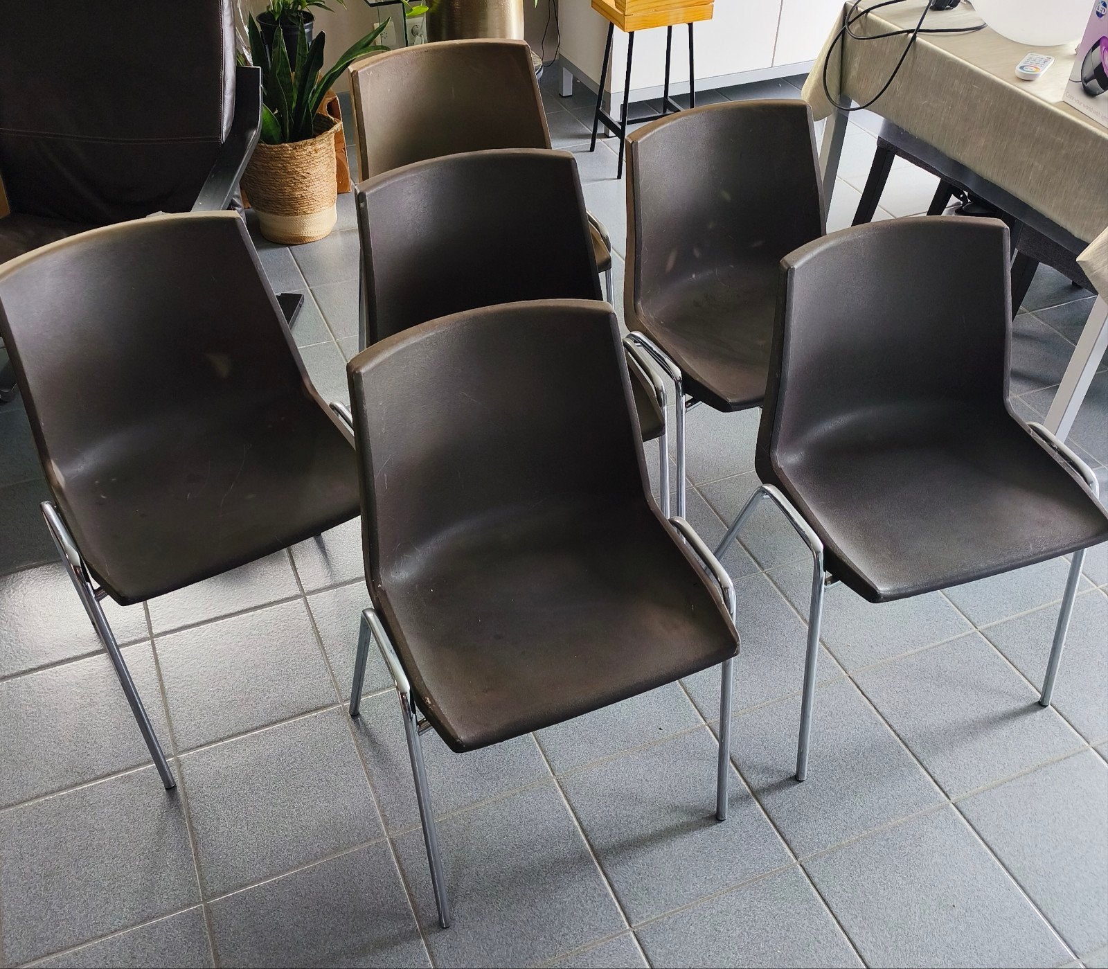 6 Chaises GOLF – Design J.P. Emonds-Alt (1972) livraison gra, Enlèvement