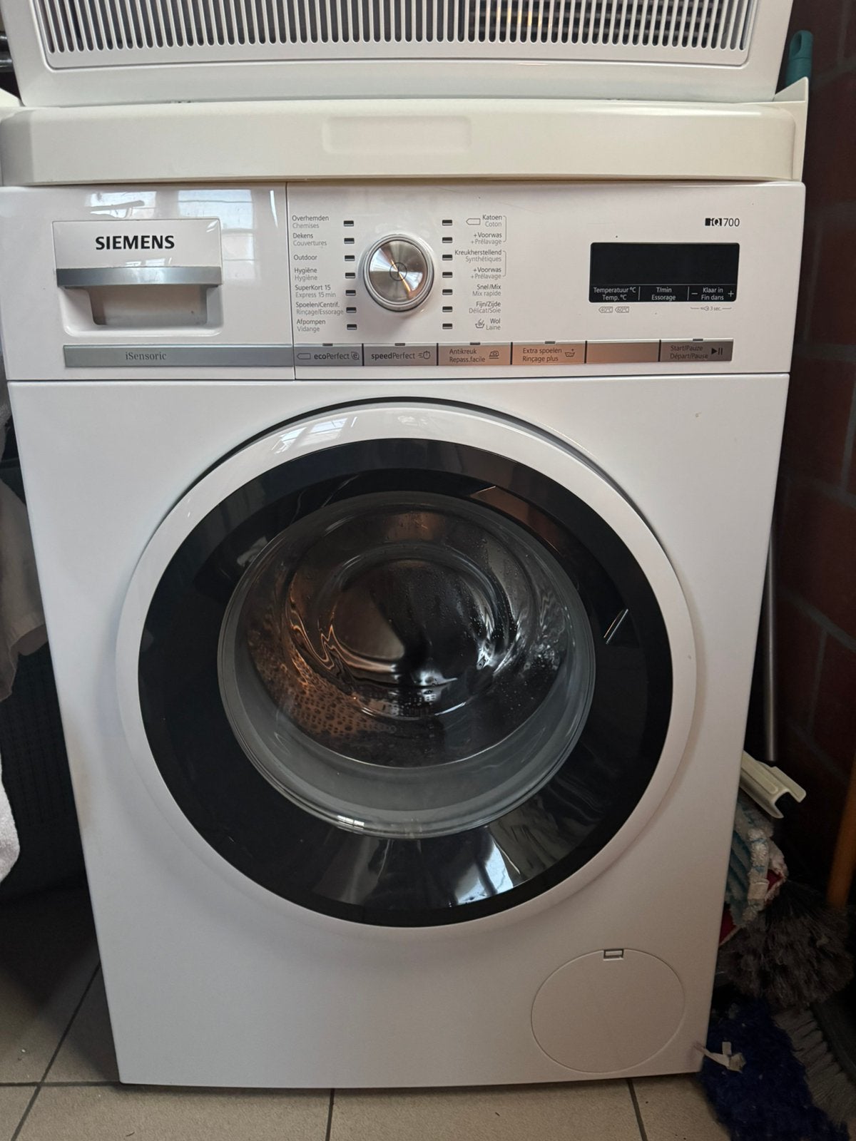 Siemens wasmachine  9kg WM16W4G2NL, Elektronische apparatuur, Wasmachines, 8 tot 10 kg, Ophalen, Gebruikt