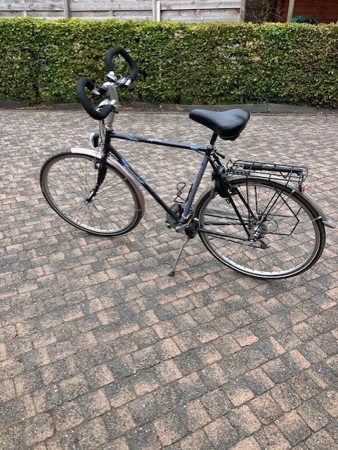 Herenfiets Gazelle, Ophalen, Velgrem, Versnellingen, Zo goed als nieuw