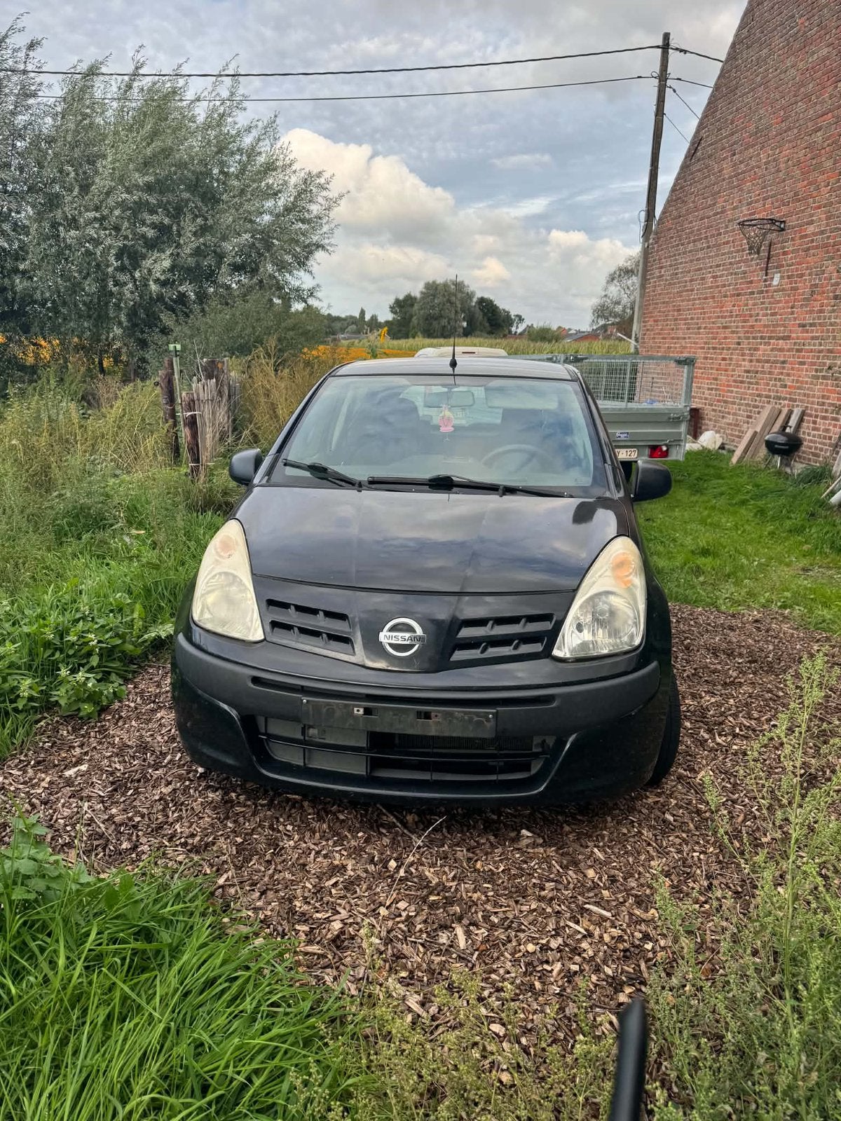Nissan pixo ., Auto's, Zwart, Handgeschakeld, 5 deurs, Particulier
