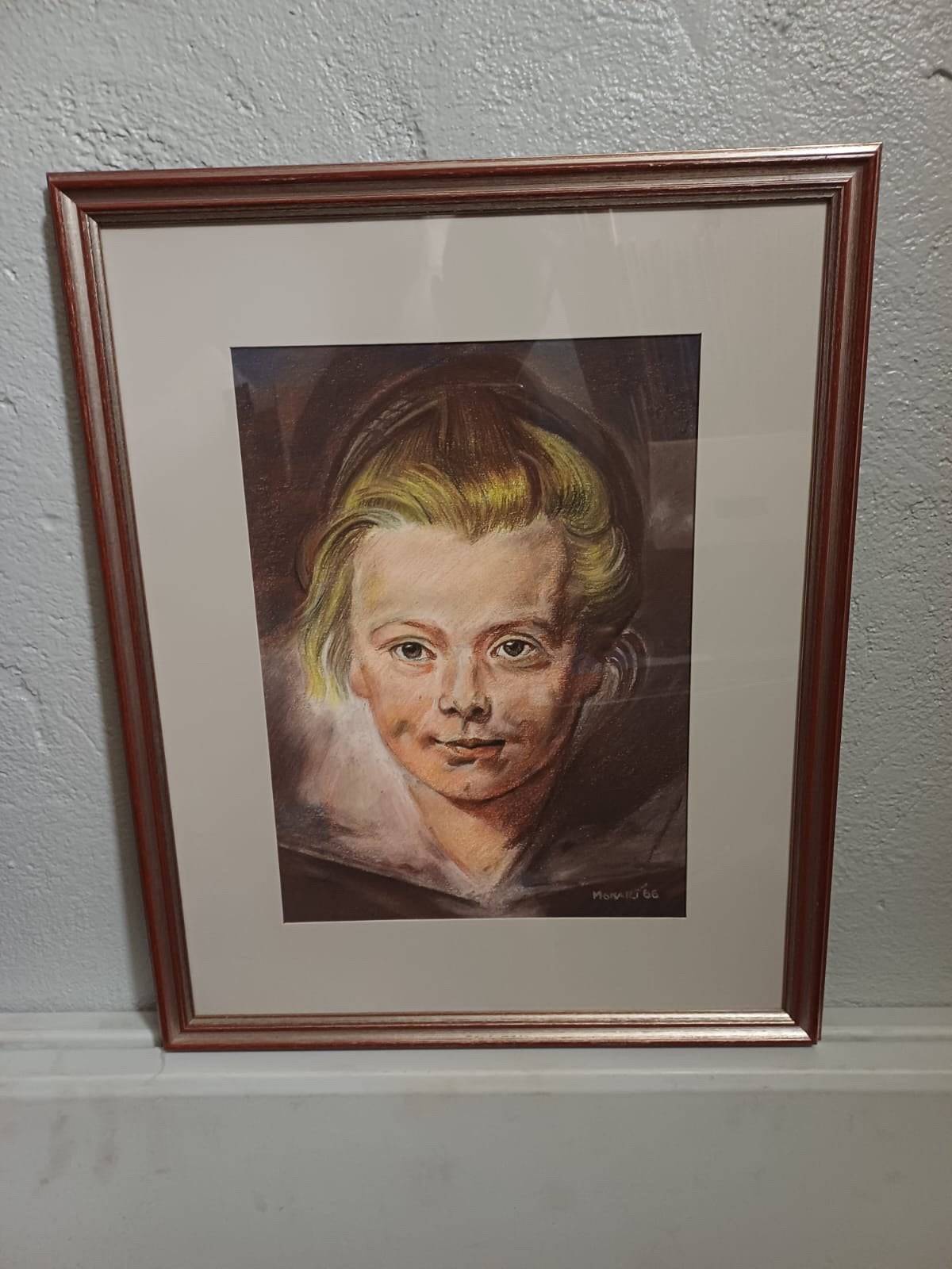 Vintage schilderij, Antiek en Kunst, Ophalen
