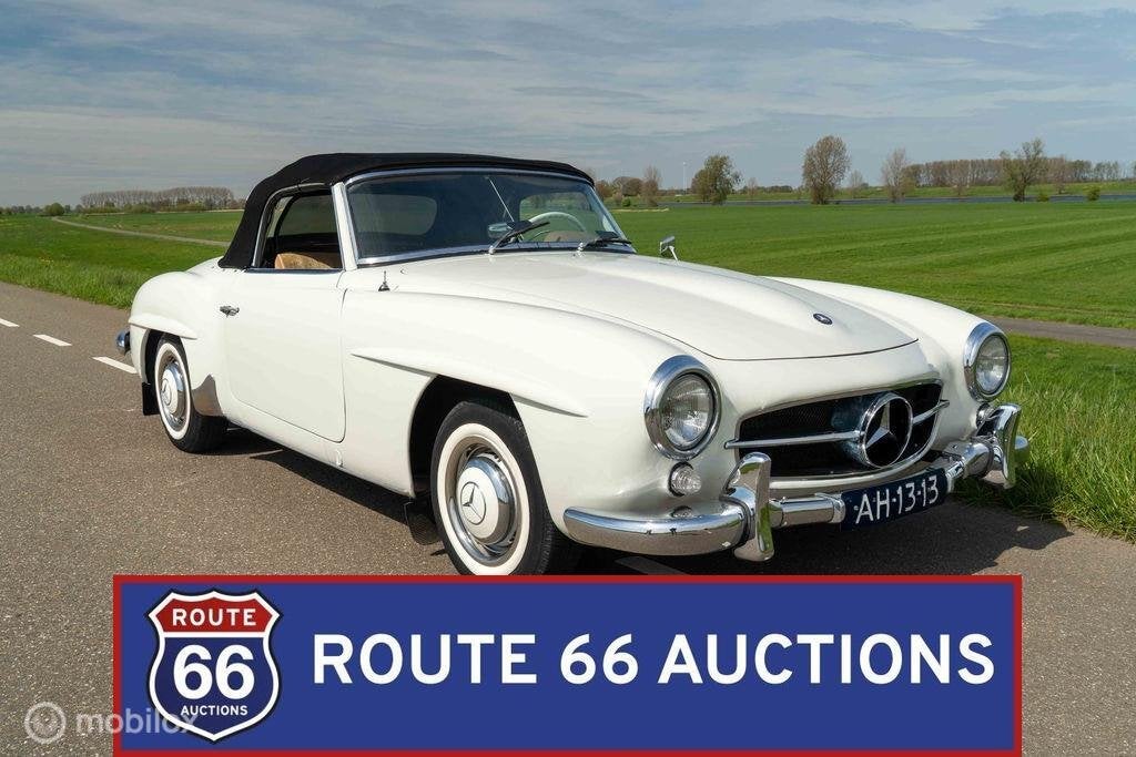 Mercedes-Benz 190 SL | 1960 | Route 66 Auctions, Autos, Achat, Entreprise, Boîte manuelle, Autre carrosserie