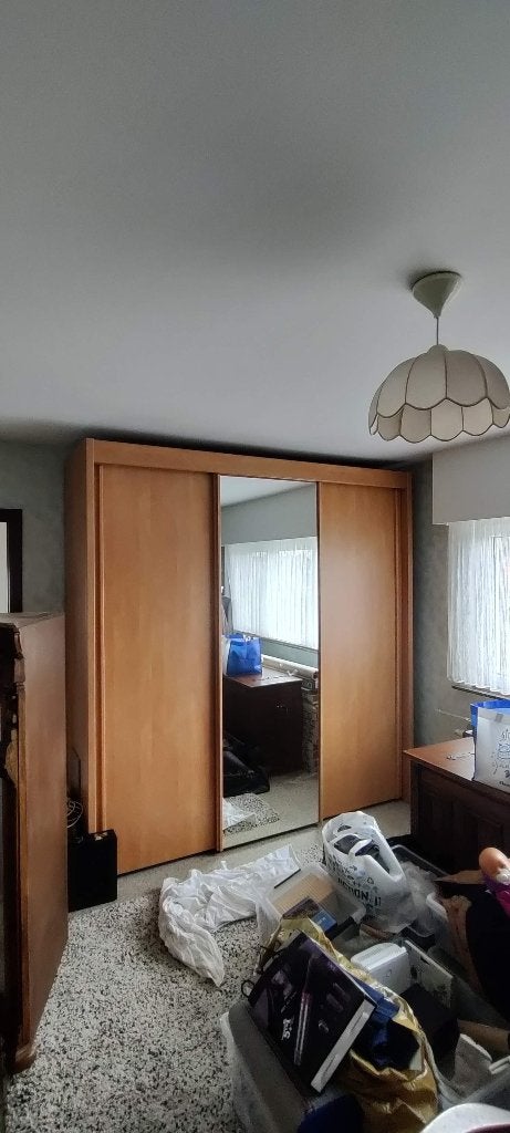 kleerkast  , beuken. Met drie schuifdeuren, Ophalen, Zo goed als nieuw, 200 cm of meer