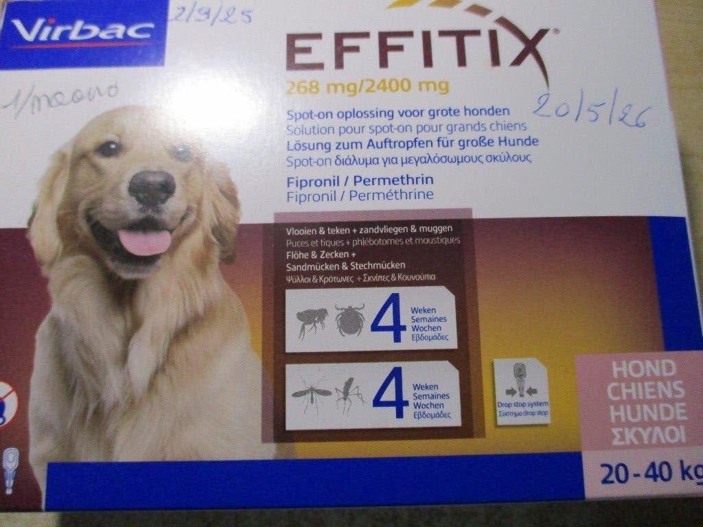 effitix voor honden, Dieren en Toebehoren, Ophalen of Verzenden, Zo goed als nieuw