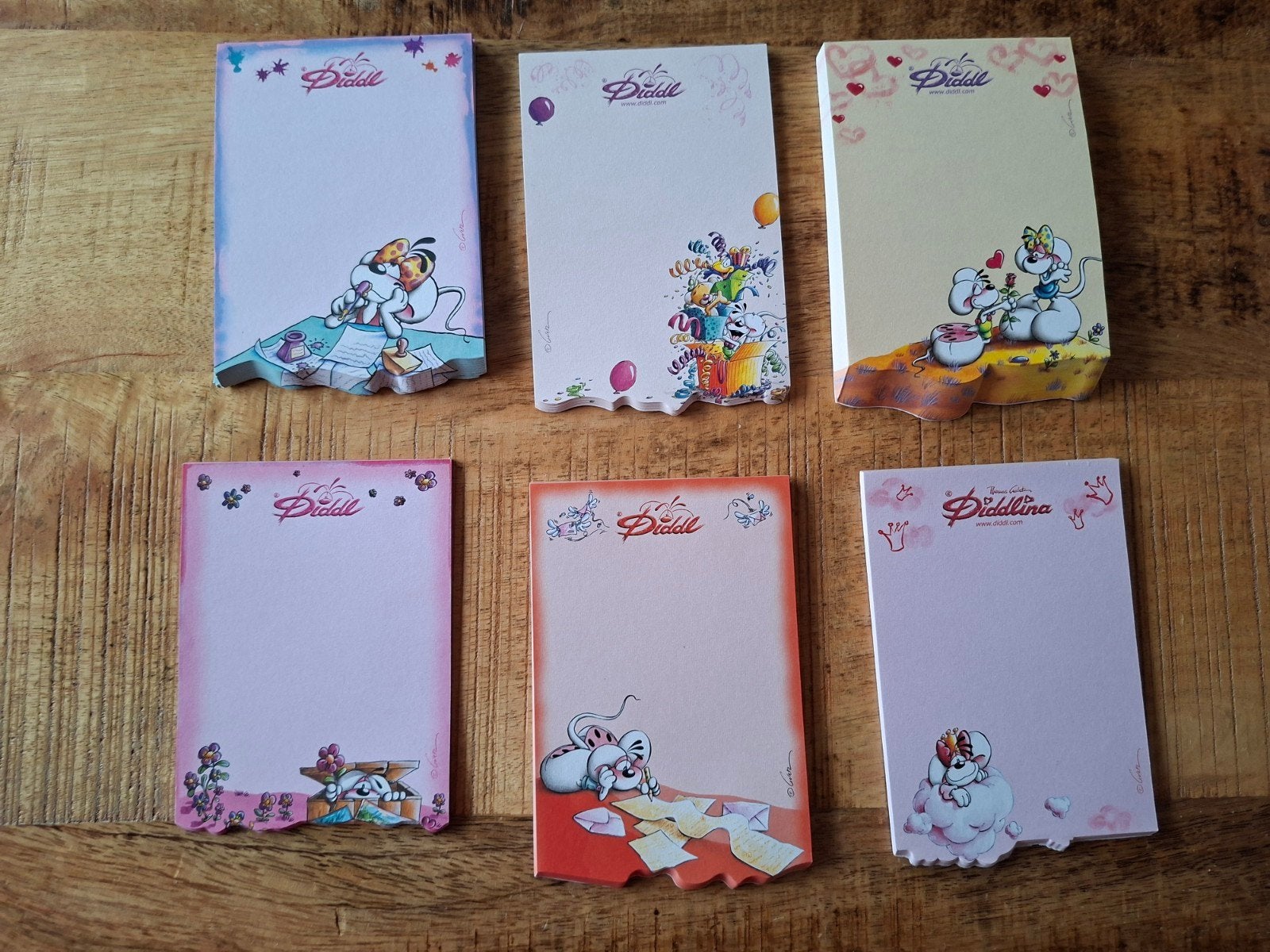 Diddl Reliëfblokken, Enlèvement, Diddl, Papier, Carte ou Papeterie