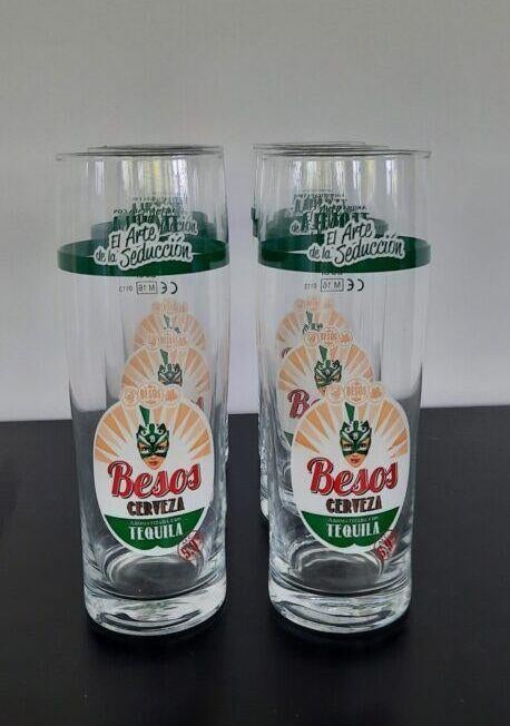 6 Besos Tequilla glazen ongebruikt, Ophalen of Verzenden, Nieuw, Bierglas